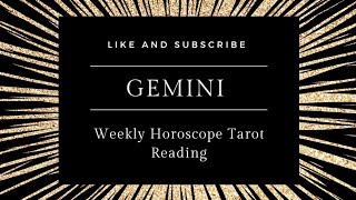 GEMINI ♊ WEEK AHEAD CHECK ✔ 🧿🔮 [upl. by Iegres488]