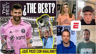 ¡POLÉMICA LIONEL MESSI elegido MEJOR JUGADOR del 2023 por encima de ERLING HAALAND  Exclusivos [upl. by Mari841]