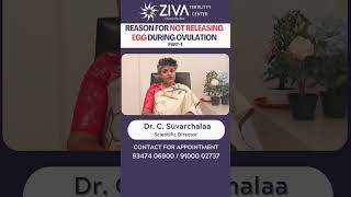 Anovulation  Ovulation Problems  Part 4  Dr C Suvarchalaa  ZIVA Fertilityy [upl. by Ahseer454]