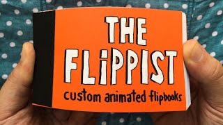 The Flippist custom handdrawn animated flipbooks [upl. by Phillis823]