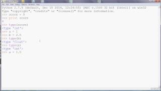 Variables and Variable Types in Python [upl. by Laurin]