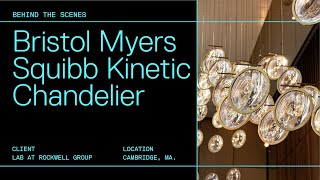 Bristol Myers Squibb Kinetic Chandelier [upl. by Anitsirhk91]