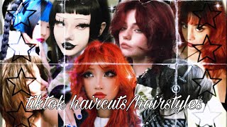 🦋💗ALT Grunge Emo hairdyes TIKTOK COMPILATIONCYGRUFAIS 💗🦋 [upl. by Dougie]