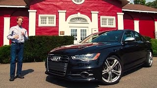 2014 Audi S6  TestDriveNowcom Review by Auto Critic Steve Hammes  TestDriveNow [upl. by Enovi]