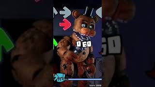 FIVE NIGHTS AT FREDDYS VS FNF FRIDAY NIGHT FUNKIN shorts [upl. by Audry]