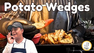 Potato Wedges Recipe  Perfect Snack  Crispy Potato Wedges  Eateries Recipe [upl. by Fabrice]