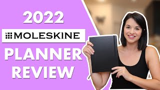 2022 Moleskine Planner Review And Unboxing [upl. by Mila]