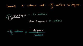 Radians to degrees Hindi [upl. by Emmalynne]