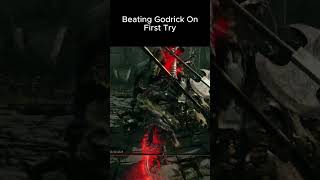 Defeating Godrick on First Try Eldenring Bloodfang samurai fyp foryou [upl. by Nnylak480]