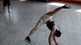 bboy shory 31 airtracks [upl. by Auqeenahs]