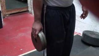 Forearm Exercises  Plate Pinch [upl. by Kakalina]