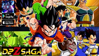 DBZ Saga Gameplay  Dragon Ball RPG Game Android [upl. by Baniaz]