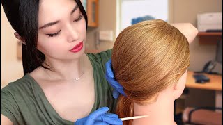 ASMR Doctor Head and Neck Exam [upl. by Daht]