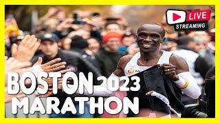 🔴 BOSTON Marathon 2023  LIVE STREAM [upl. by Yadsnil80]