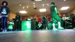 Larry Les Twins vs Tiebreaker  All Styles Battle  WOD San Diego 2013 [upl. by Ellehciram]