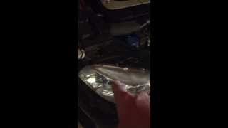 Replacing Mercedes C Class tail and reverse lights [upl. by Darleen]