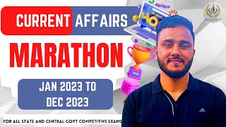 Current Affairs Marathon Jan 2023  Oct 2023  For JKSSB VLW SSC RRB EMRS etc  By Tawqeer Sir [upl. by Heron]