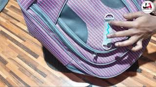 New School Bag Design Cutting  Easy Tutorial  School Bag Design [upl. by Akirderf]