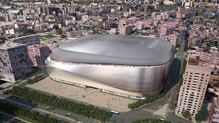 NEW SANTIAGO BERNABÉU STADIUM REAL MADRID ⚽ Madrid Spain 🇪🇸🆕🏟️ [upl. by Aiek503]