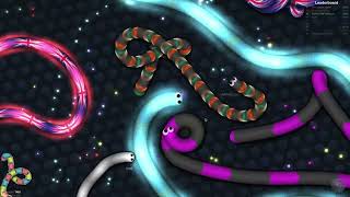 Slitherio Will He Make it  Best Slitherio Gameplay [upl. by Kovacev]