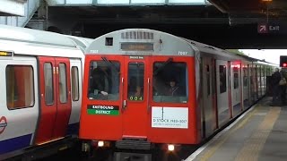 Last Day of London Underground D78 Stock on the District Line  21st April 2017 [upl. by Aerdnac691]