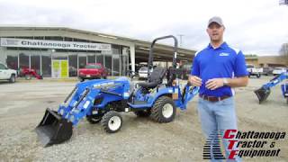 New Holland Workmaster 25S Review  Chattanooga Tractor amp Equipment [upl. by Nilad]