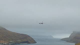 Planespotting Vagar Airport 16042023 [upl. by Ayotyal]