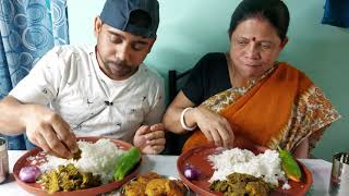 Breakfast with Panta Bhat and Dal Pakoda [upl. by Crespo]