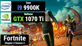 GTX 1070 Ti vs FORTNITE DX12 [upl. by Rehprotsirhc298]