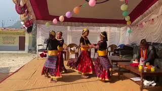 tungna ra dampho bajaudai  cover danceparents day special 2080 [upl. by Hepzi]