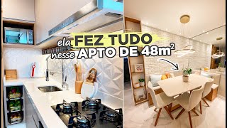 TOUR EM UM APARTAMENTO CHEIO DE IDEIAS E INSPIRAÇÕES l GABY GARCIIA gabynoprojeto [upl. by Anital]