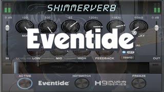 Eventide ShimmerVerb Plugin Guitar Playthrough [upl. by Anamor796]