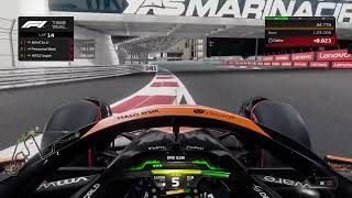 F1 23 Mclaren 24 Abu Dhabi hotlap [upl. by Jermain650]