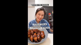 How To Make Coca Cola Chicken Wings Super Easy amp Tasty shorts [upl. by Howlond242]