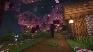 Minecraft Music amp Rain To Study Or Relax  Rain amp Visuals [upl. by Ahtoelc]