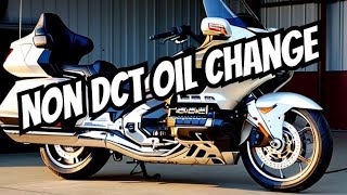 2018 Honda Gold Wing NonDCT Oil Change [upl. by Kleiman]