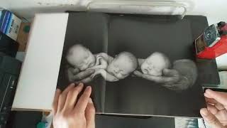 Anne Geddes PURE  an infant and mothers coffee table book flip through [upl. by Annoyt766]