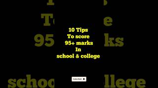 10Tips to score good mark in Mathmathtrendingviralvideosubscribe youtubeshortsyoutubeshorts [upl. by Acino443]