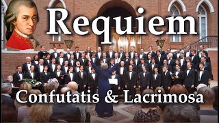 MEPhI Male Choir Confutatis amp Lacrimosa Mozart Requiem [upl. by Sherar]