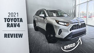 2021 Toyota RAV4 Hybrid LE AWD [upl. by Nosreip752]