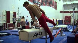 Nebraska Mens Gymnastics  Harlem Shake Extended Cut [upl. by Larrabee863]