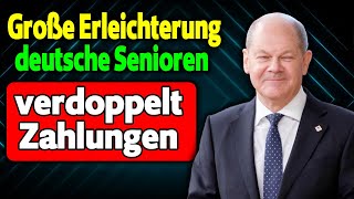 Aufsehen erregend Gesetzliche Rentenversicherung verdoppelt Zahlungen für alle Rentner [upl. by Edijabab]