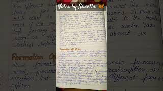 ✨♪ Excretory product and elimination♪ class 11 notes for neet 2025 By Sheetla 😻 physicswallah [upl. by Ahseeyt]