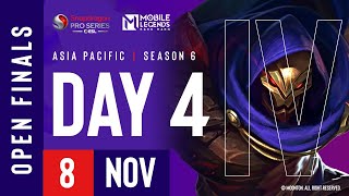 🔴 EN AP Mobile Legends Bang Bang  Snapdragon Mobile Open Finals  Season 6  Day 4 [upl. by Einomrah45]