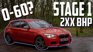 HOW FAST IS MY STAGE 1 BMW 116i F20 [upl. by Kallista]