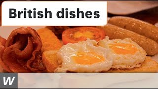 Typical British dishes  EnglischVideo für den Unterricht [upl. by Arahc]