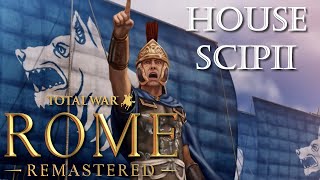 Athens Captured Rome Total War Remastered  House Scipii  Episode 6 [upl. by Yrgoerg]