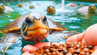 Como alimentar a mi tortuga de agua  Reino Animal [upl. by Annette]