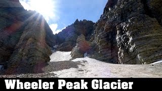 Glacier in Nevada Yes at Great Basin National Park  Nevada [upl. by Yalonda254]