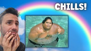 First Time Hearing Israel quotIZquot Kamakawiwoʻole  Somewhere over the Rainbow REACTION [upl. by Ahtelat]